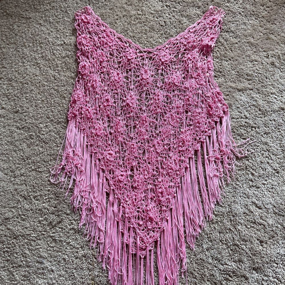 OS Pink Shawl